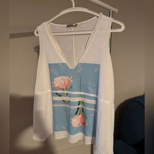 Zara see through top